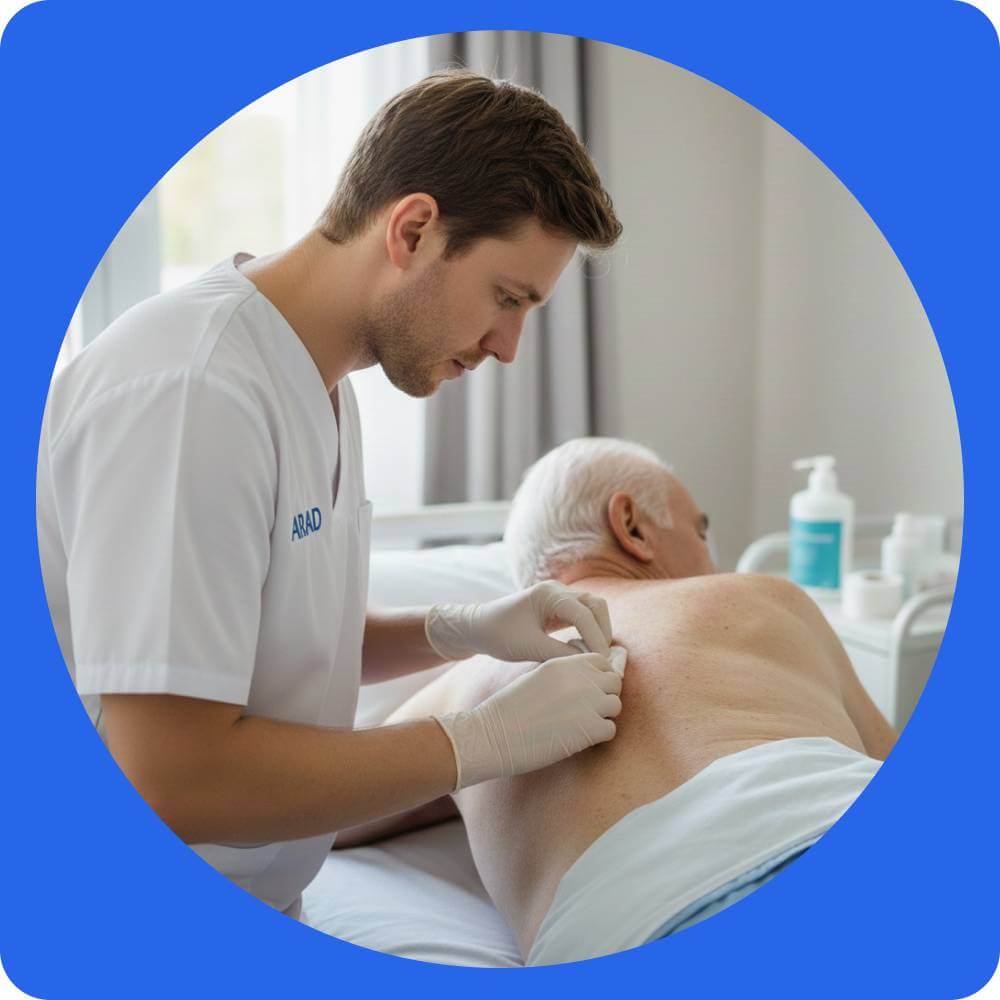 درمان زخم بستر در منزل