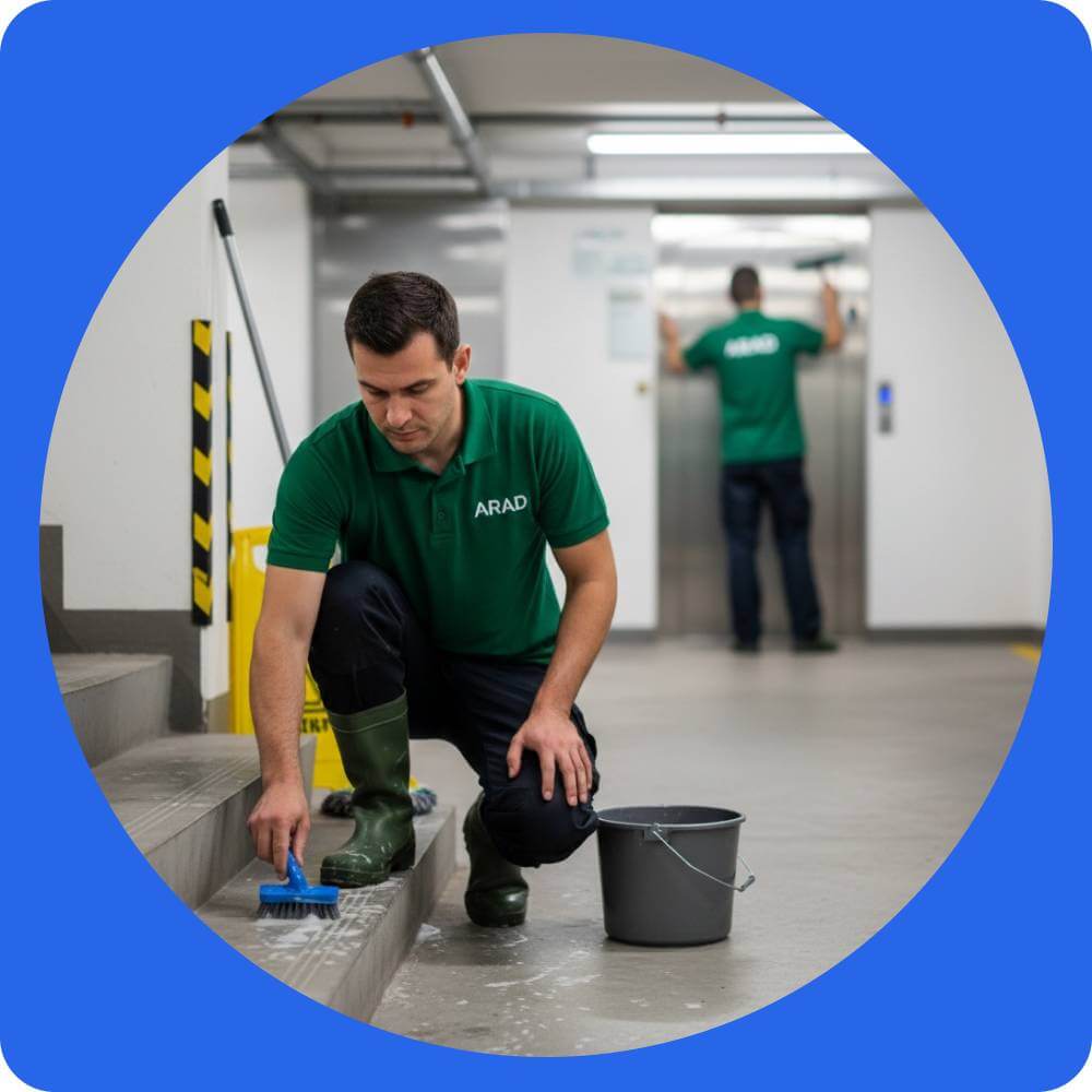 نظافت ساختمان و محل کار